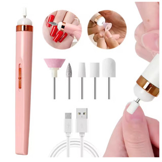 Lixador de Unha Recarregável Automático Ponta Intercambiável em Oferta na Shopee