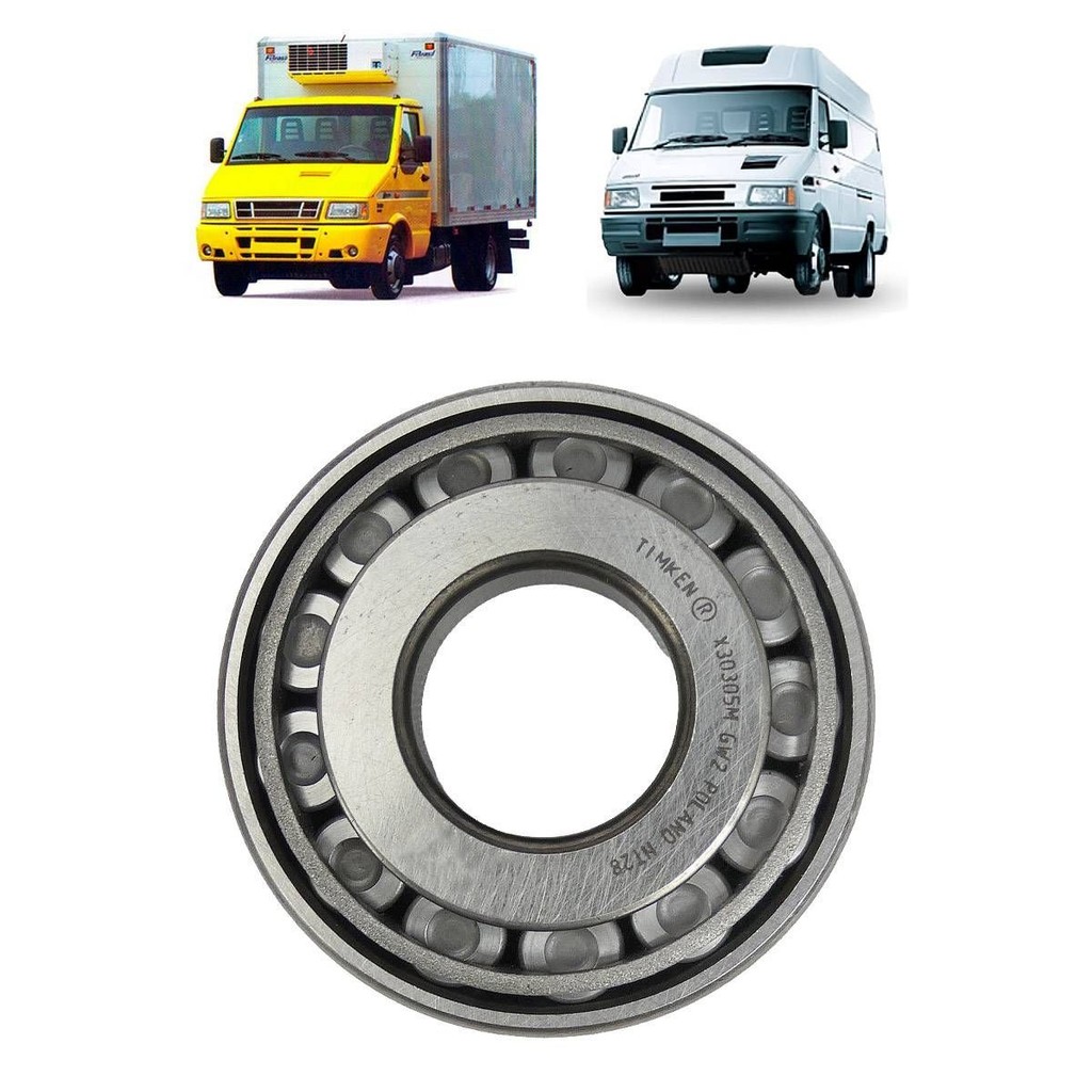ROLAMENTO IVECO DAILY (MECANICA) 1997 A 2005 IVECO DAILY (ELETRONICA) 2006 A 2007 EIXO CARRETEL