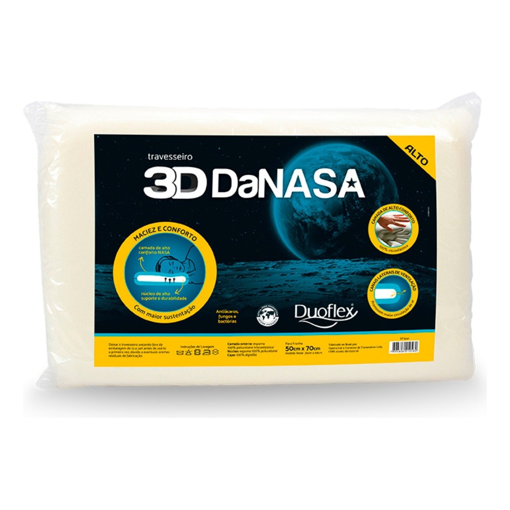 O que é Travesseiro 3d Nasa Duoflex? Guia e Onde Comprar | BuscaProdutos