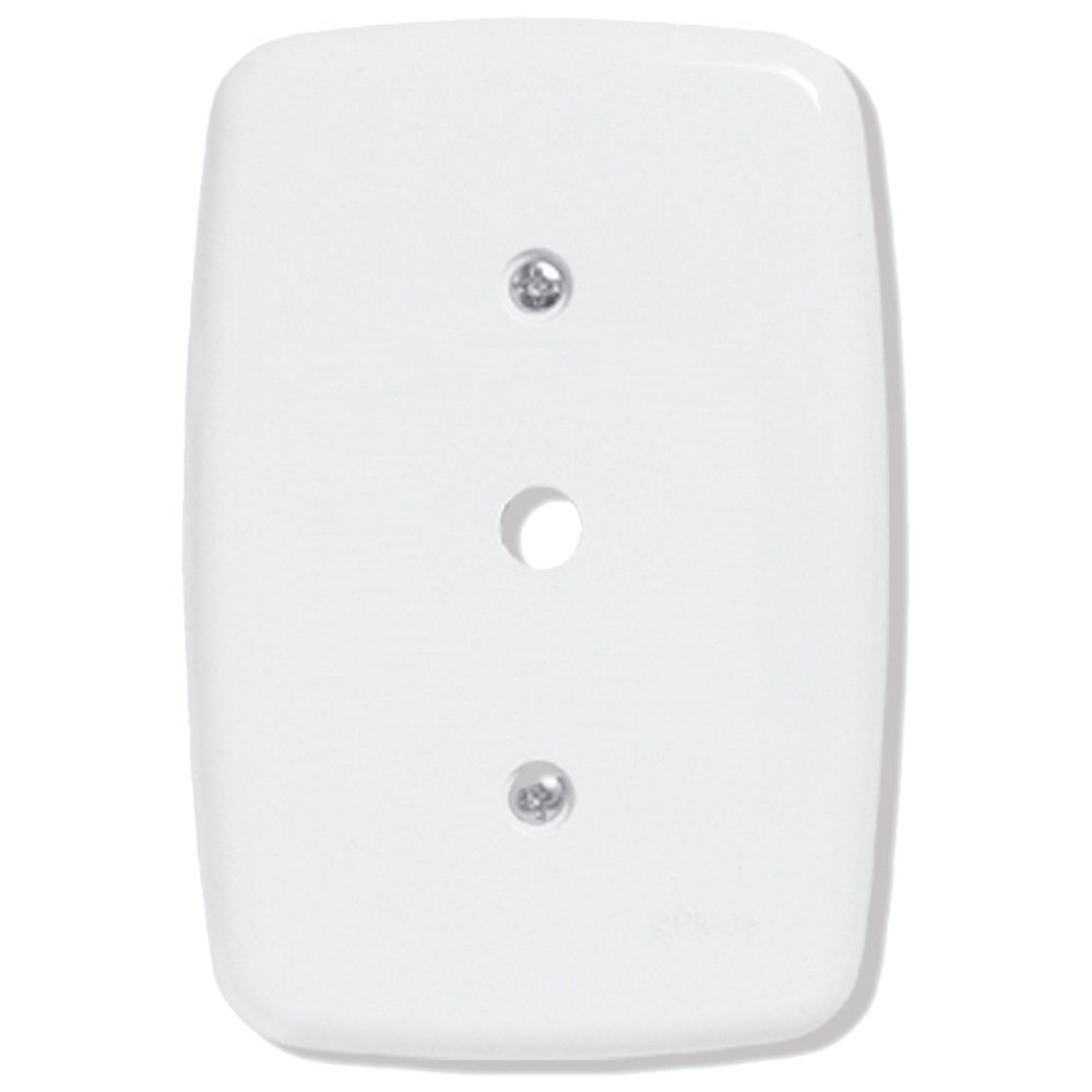 Placa Ideale Pluzie Com Saída De Fio 4x2 Branca