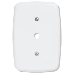Placa Ideale Pluzie Com Saída De Fio 4x2 Branca