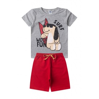 Conjunto Infantil Masculino Surfando Na Diversão em Oferta na Shopee