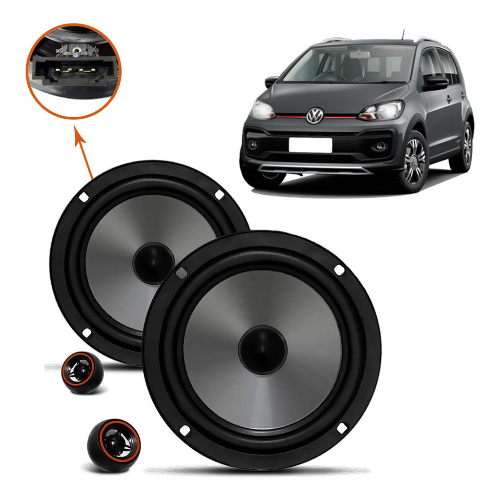 Alto Falante Foxer Kit Duas Vias Up 6 Polegadas - Kdv.228