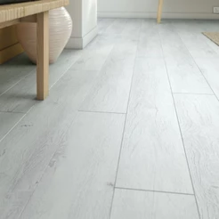 Piso Vinílico Autocolante Em Régua Madeira Branca Caixa 5m2