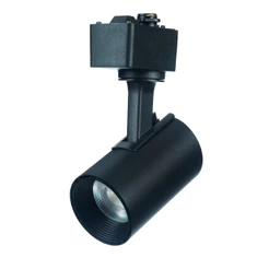 Spot Led Para Trilho Authentic Evo T1 Sobrepor 5w 3000k Branco Quente 110v/220v Preto Cod: 911105702 Deluxe By Avant
