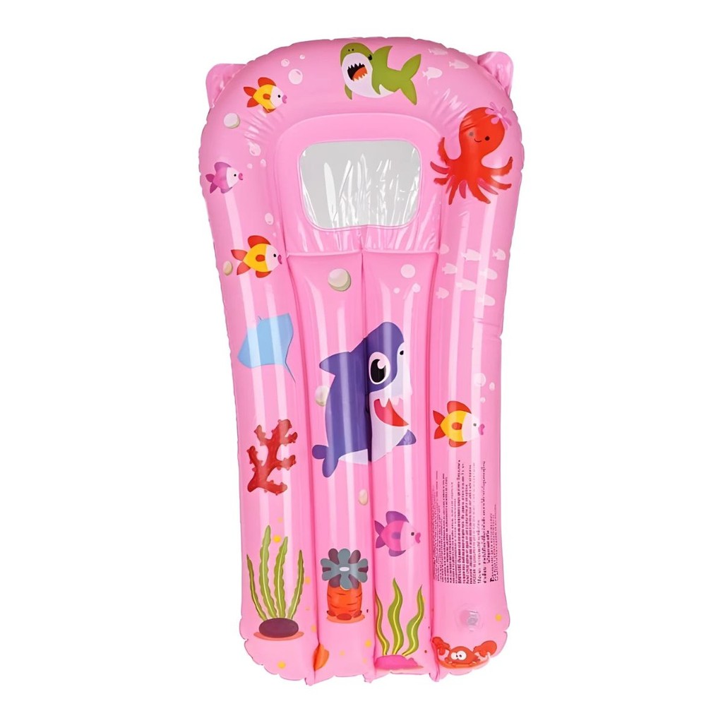 Boia Colchão Inflável Infantil Estampado Fundo do Mar