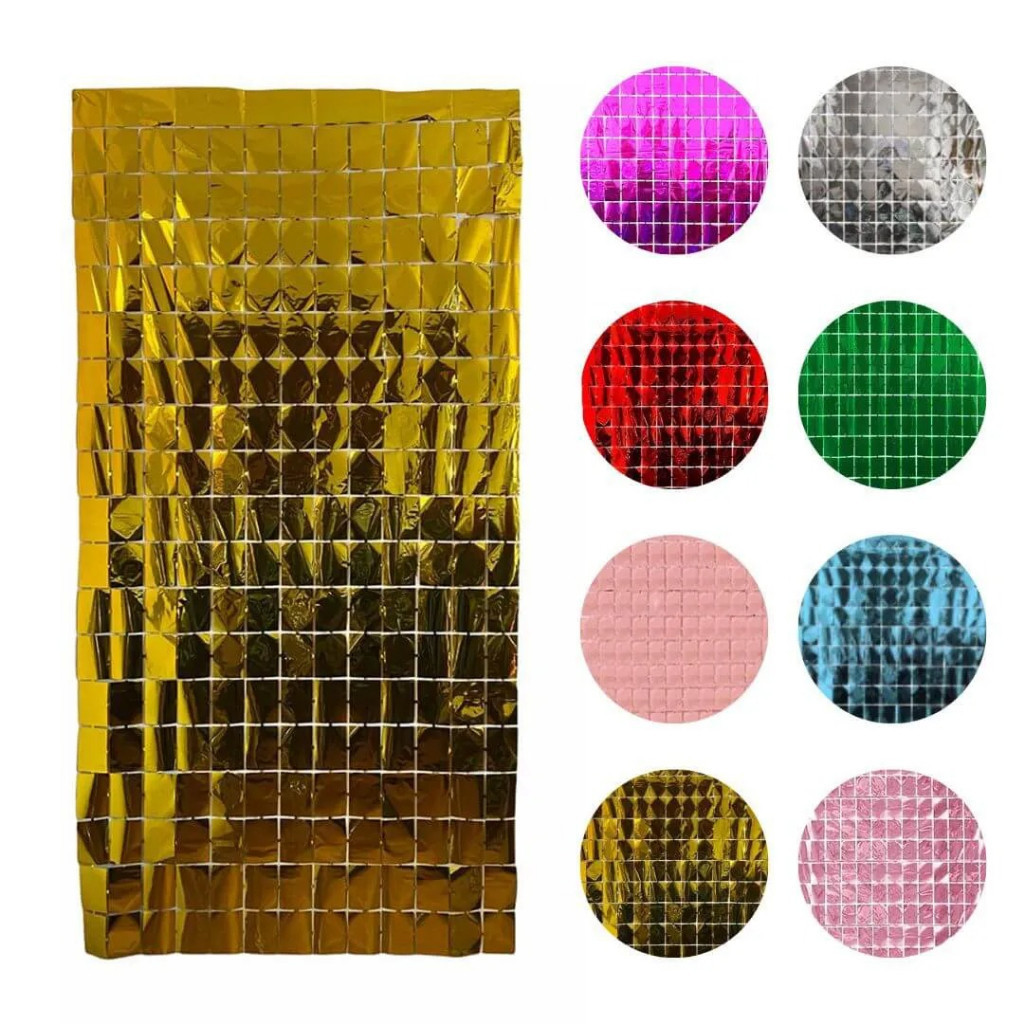 O que é Cortina Metalizada de Quadradinho? Guia e Onde Comprar | BuscaProdutos