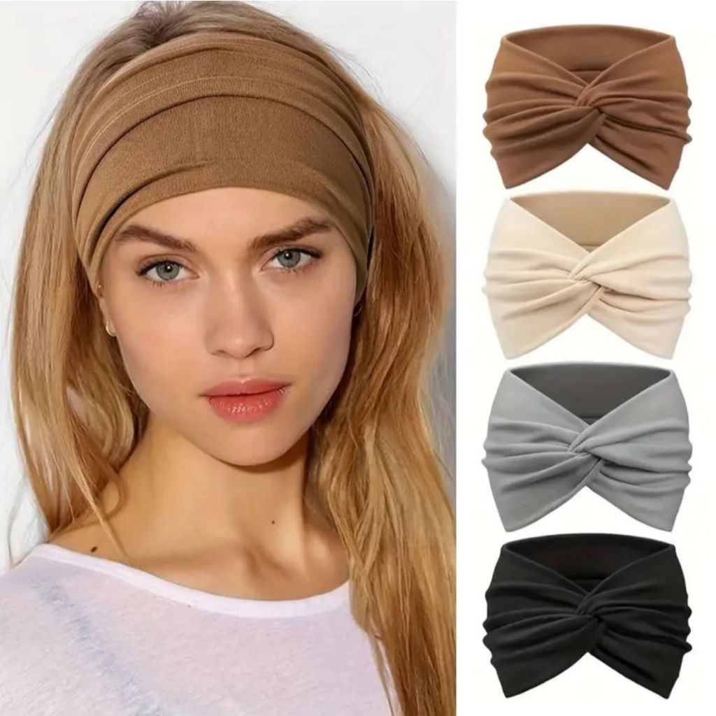 Turbante Faixa Tiara para Cabelo Moda Acessório Feminino Confortável em Oferta na Shopee