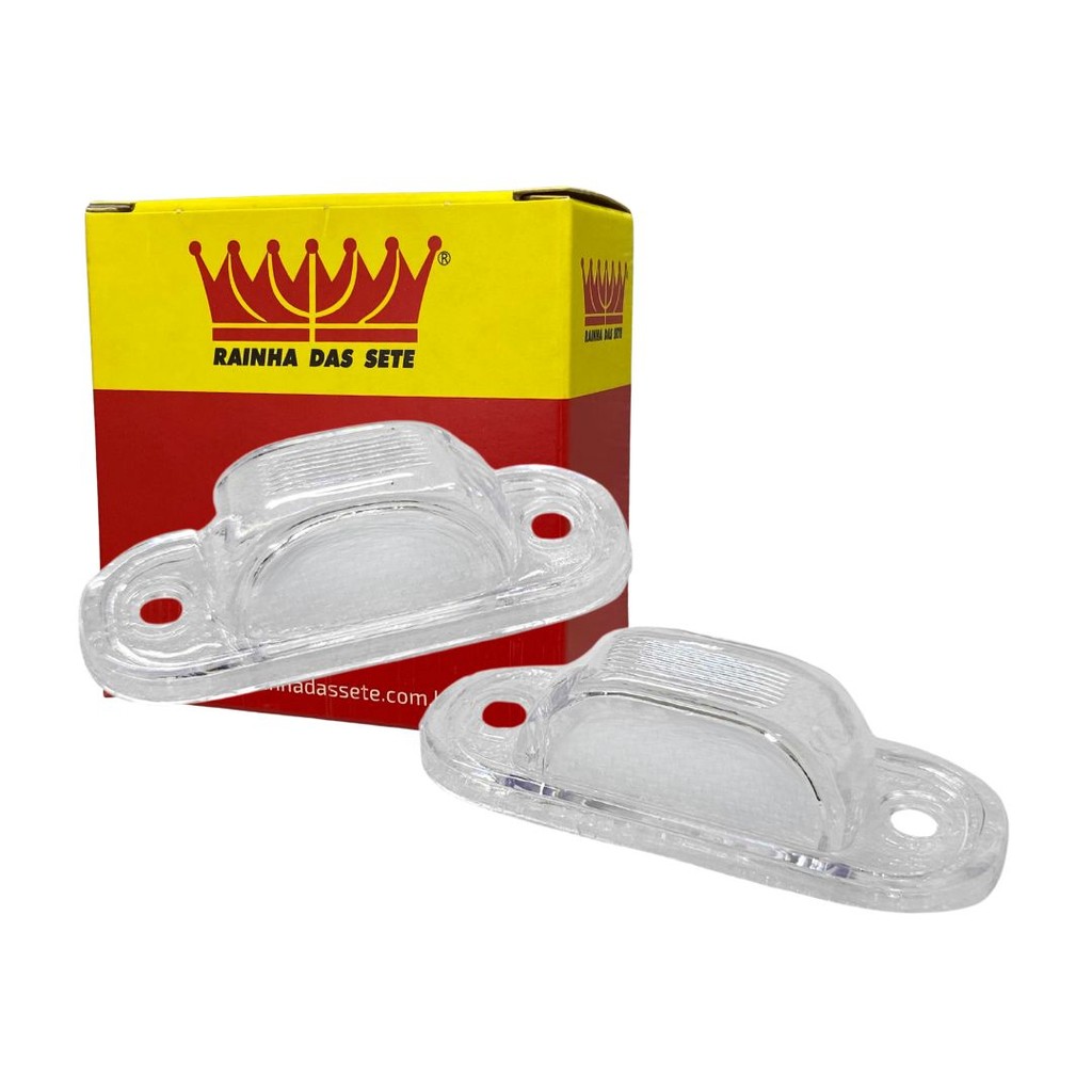 Par Lente Lanterna Luz de Placa Para VW Kombi Após 1986 Lente Acrilico em Oferta na Shopee
