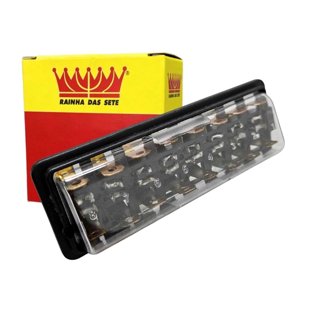 Caixa Fusível Para Fusca Kombi Com Tampa 8 Polos em Oferta na Shopee