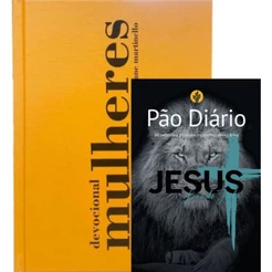 Kit 2 Livros | Devocional Mulheres 2026 | 365 Dias Capa Dura | Viviane Martinello + Devocional 90 Reflexões Leão de Judá