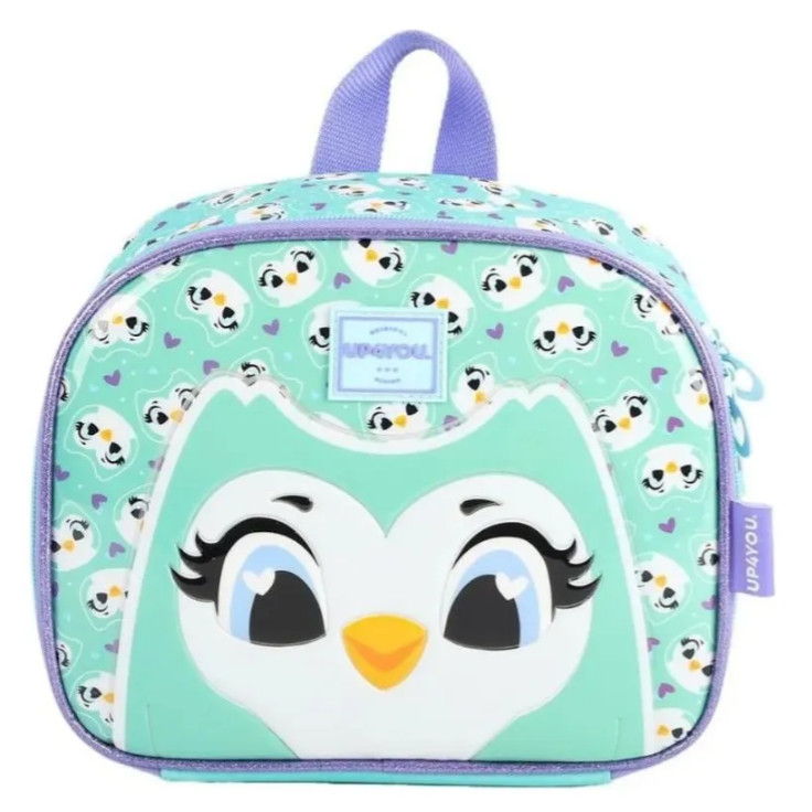 LANCHEIRA TÉRMICA INFANTIL UP4YOU CORUJA em Oferta na Shopee