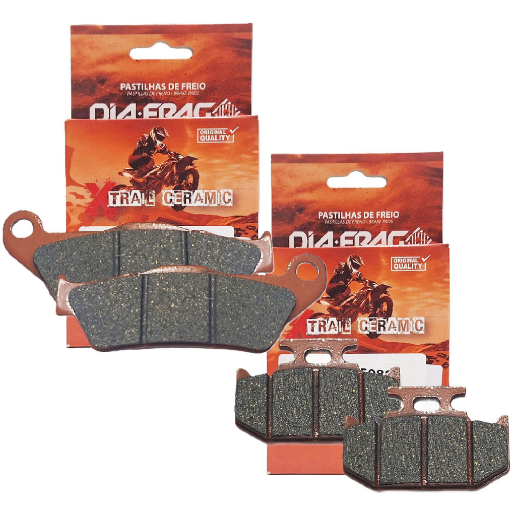 Kit Pastilhas Cerâmica Fz15 150 Abs / Yzf R15 Sinterizada Diafrag em Oferta na Shopee