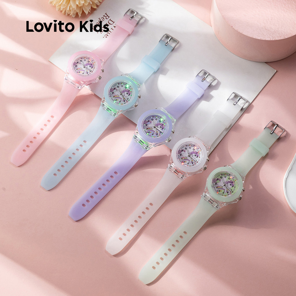 Lovito Relógio de Unicórnio para Bebê e criança LCS20A621 em Oferta na Shopee