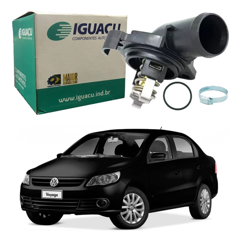 Valvula Termostatica Iguaçu Voyage G5 1.0 1.6 8v 2009 A 2012 em Oferta na Shopee
