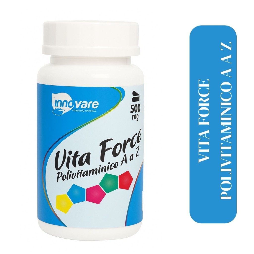 Vita Force Polivitaminico A a Z Innovare 500mg 60 Cápsulas