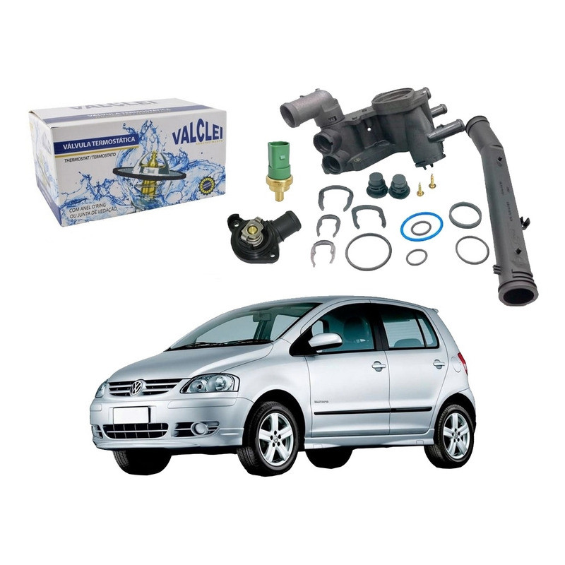 Kit Válvula Termostática, Fox 1.0 1.6 8v 2003 A 2009