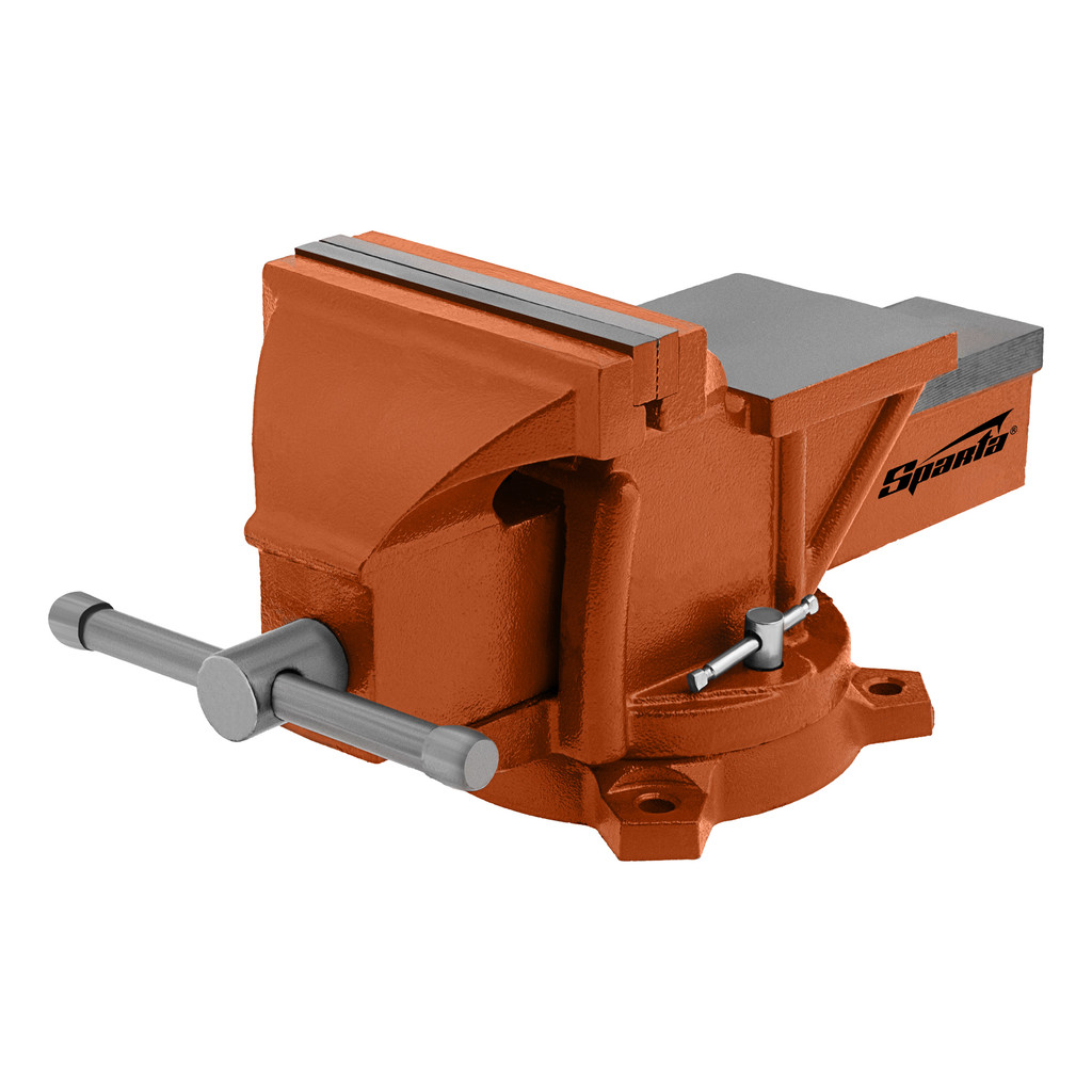 TORNO/MORSA DE BANCADA ROTATIVA COM BIGORNA, 6POL., 150MM, 1 PC // SPARTA