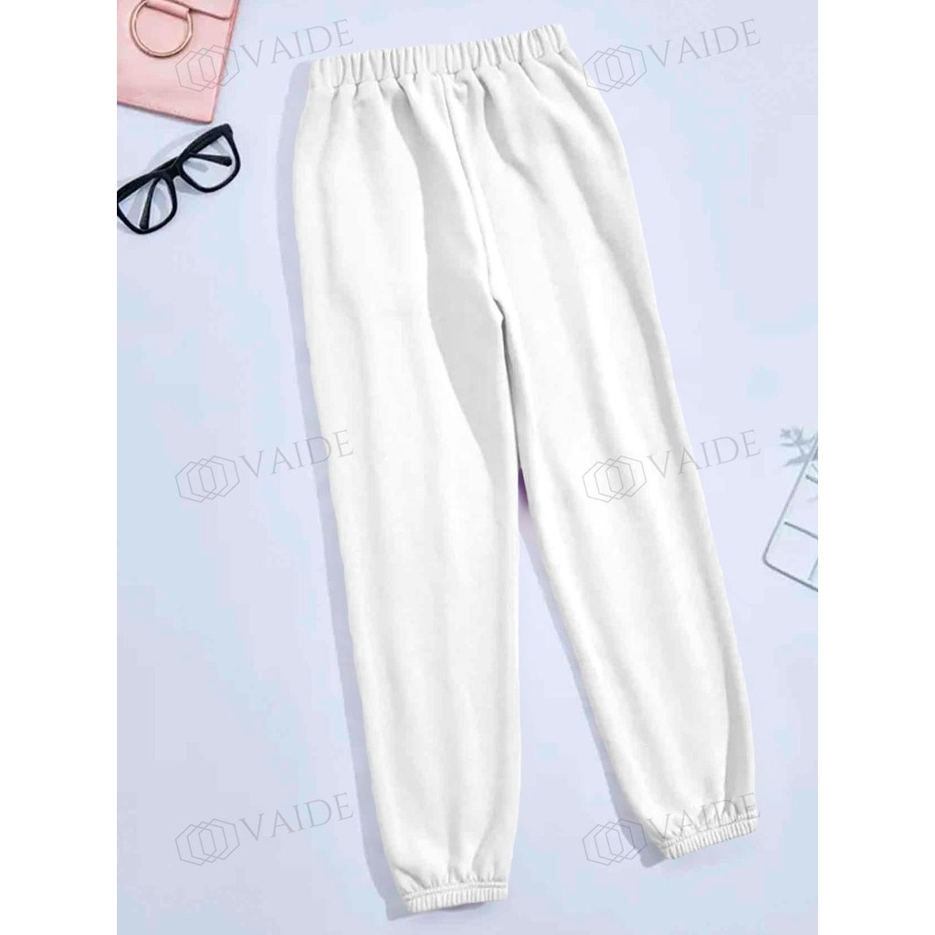 Calça Moletom Básica Academia Jogger Flanelada Bolso Felpuda Confortável Unissex Promoção Quente