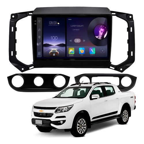 Multimídia Adak Iplay G2 S10 Trailblazer 2017 A 2024 Carplay Android Gps Bluetooth 64gb 9p em Oferta na Shopee