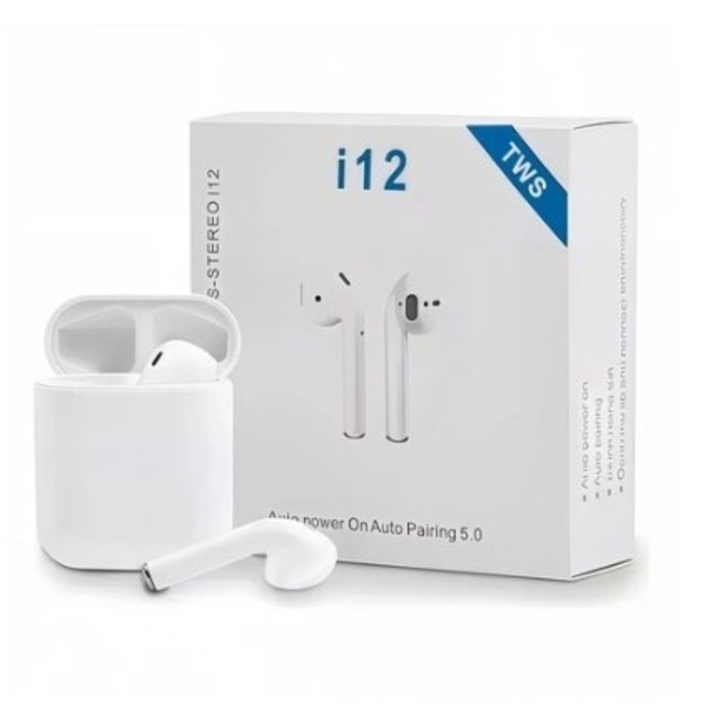 Fone De Ouvido i12 Padrão Corrida Bluetooth e Touch. ENVIO IMEDIATO