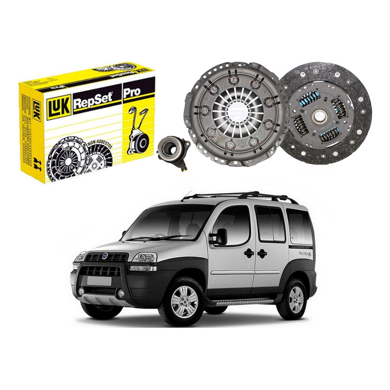 Kit Embreagem Luk Doblo Adventure 1.8 8v 2003 A 2010