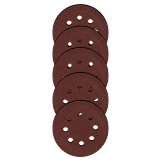 DISCO DE LIXA COM VELCRO, PERFURADO, GRAO 80, 125MM, 5 PCS // MTX em Oferta na Shopee