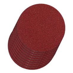DISCO DE LIXA COM VELCRO, GRAO 60, 115MM, 10PCS // MTX