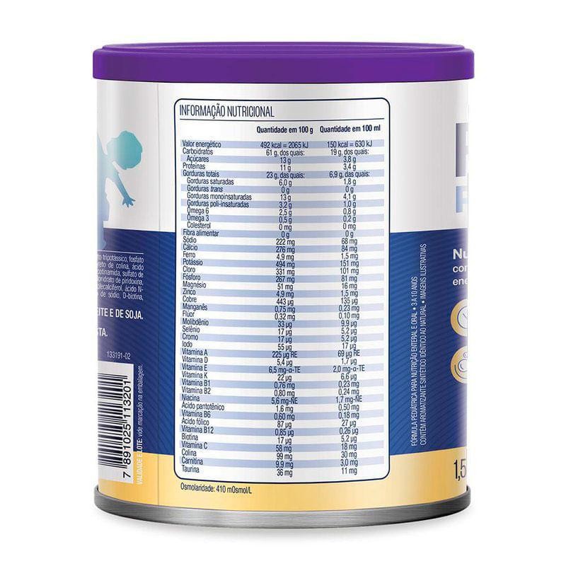 Suplemento Infantil Fortini Plus Sabor Baunilha 400g · foto 2