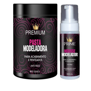 Kit Pasta Modeladora Premium de 1kg com Mousse Modelador 150ml em Oferta na Shopee