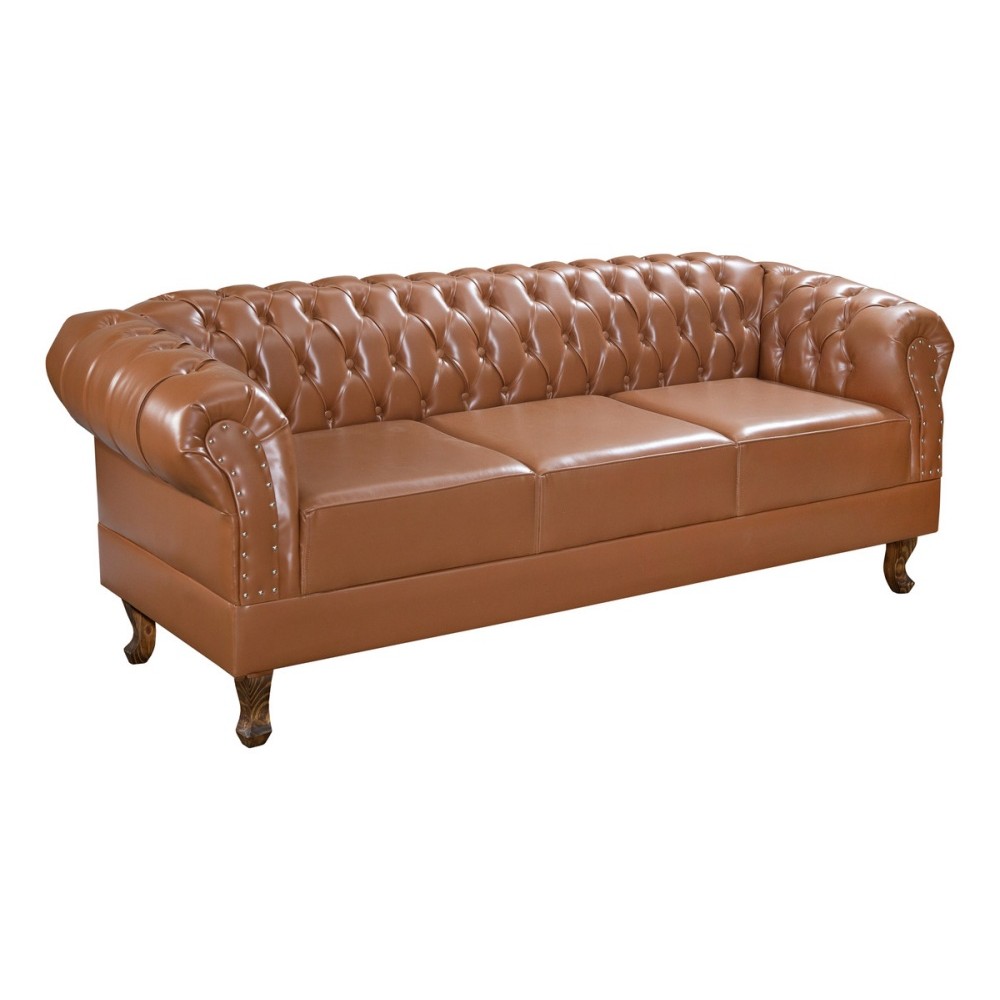 Namoradeira Duque Chest 3 Lug Courano Caramelo