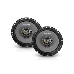 Alto Falante Alpine Spb-65 6'' Triaxial 100w Rms Coaxial 3v Preto Par