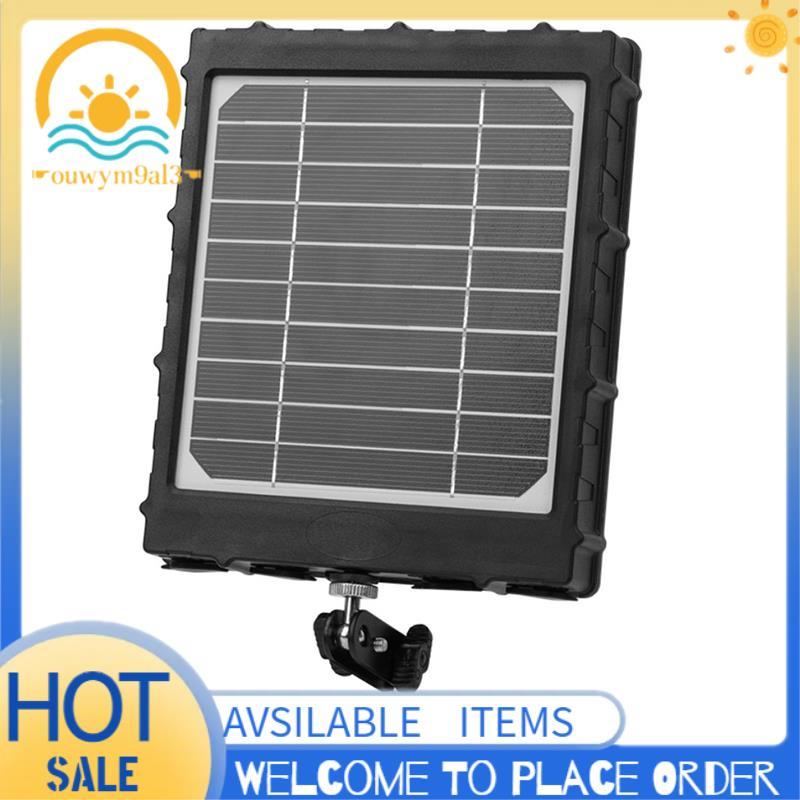 Kit De Carregador De Painel Solar Com Saída 3W 8000mAh 5V 12V 9V 6V Para Câmera De Trilha Uso Externo De Segurança