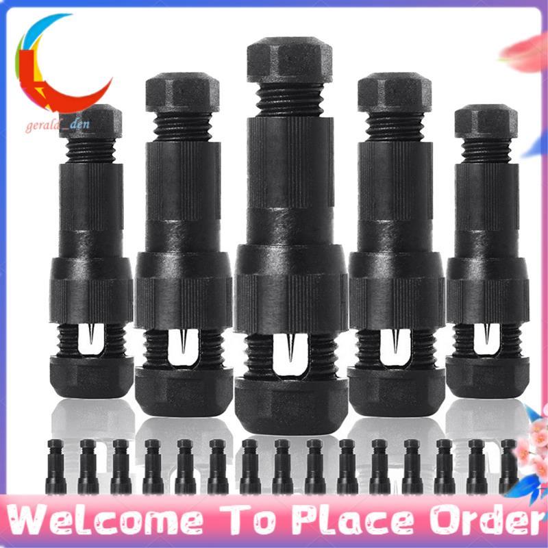 20 PCS Conector De Luz De Jardim Poste De Ligação Fio Sem Tiras Divisor De Punção Externo Conectores De Calibre 12-18 Pa