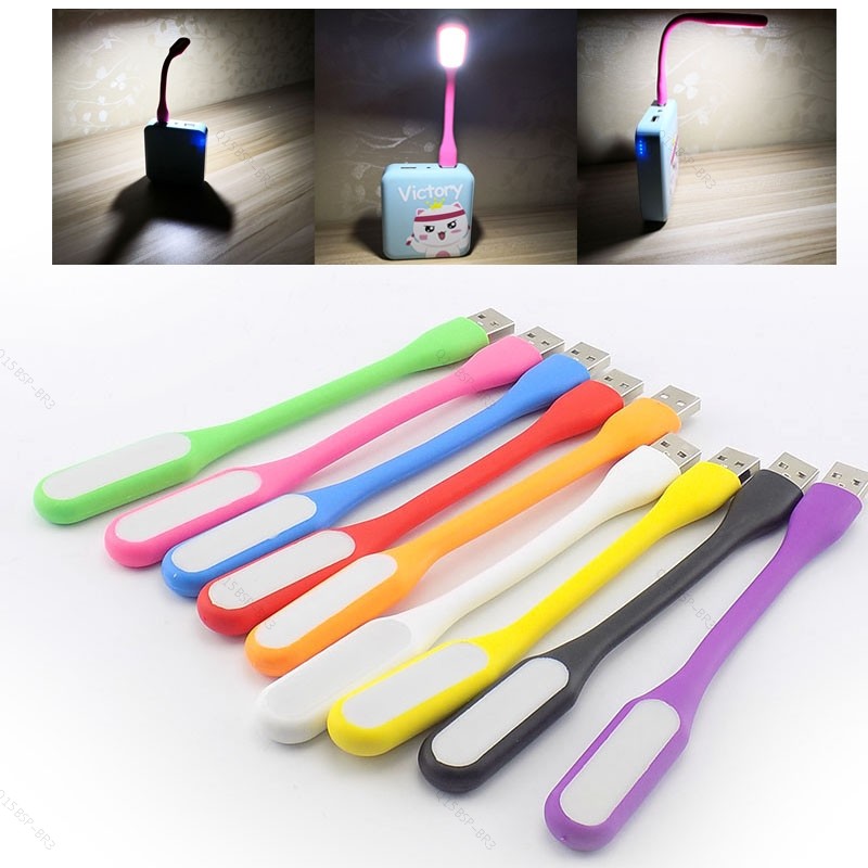 Flexível Mini USB Led Luzes Noturnas Livro Lâmpadas De Leitura Iluminação Branca Para camping BR15B3
