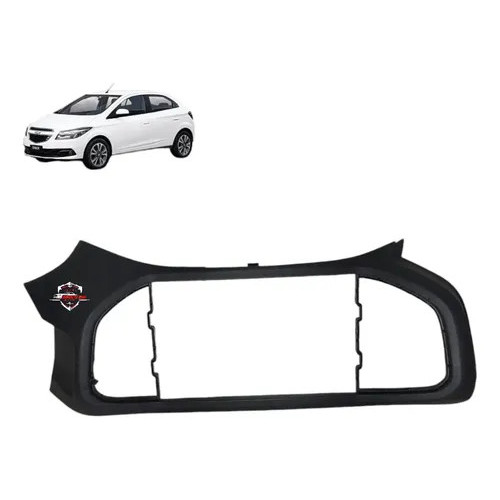 Moldura Painel Central Multimídia Chevrolet Onix 2014