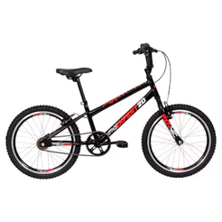 Bicicleta Infantil Expert Aro 20 Quadro em Aço Freio V-Brake Guidão BMX Caloi