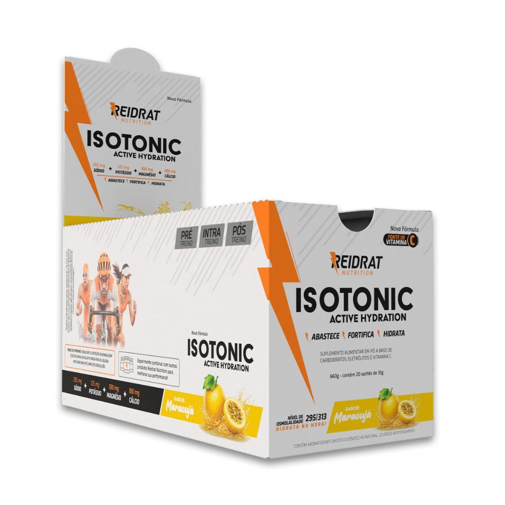 Isotônico Display Com 20 Unidades x 33g Reidrate Nutrition — imagem 2 de 2