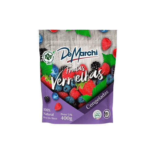 Frutas Vermelhas Congeladas IQF De Marchi