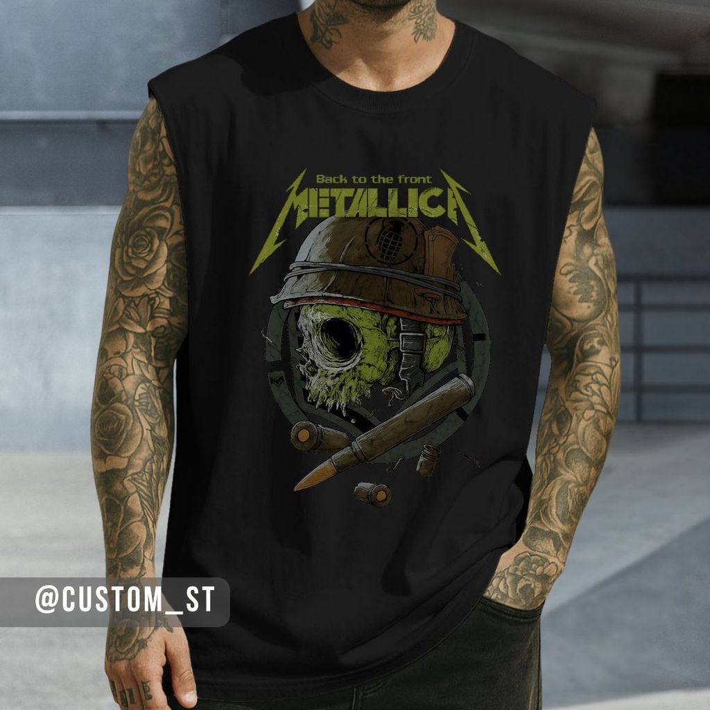 Regata Oversized Metallica Heavy Metal Banda Rockwear Caveira And Justice For All