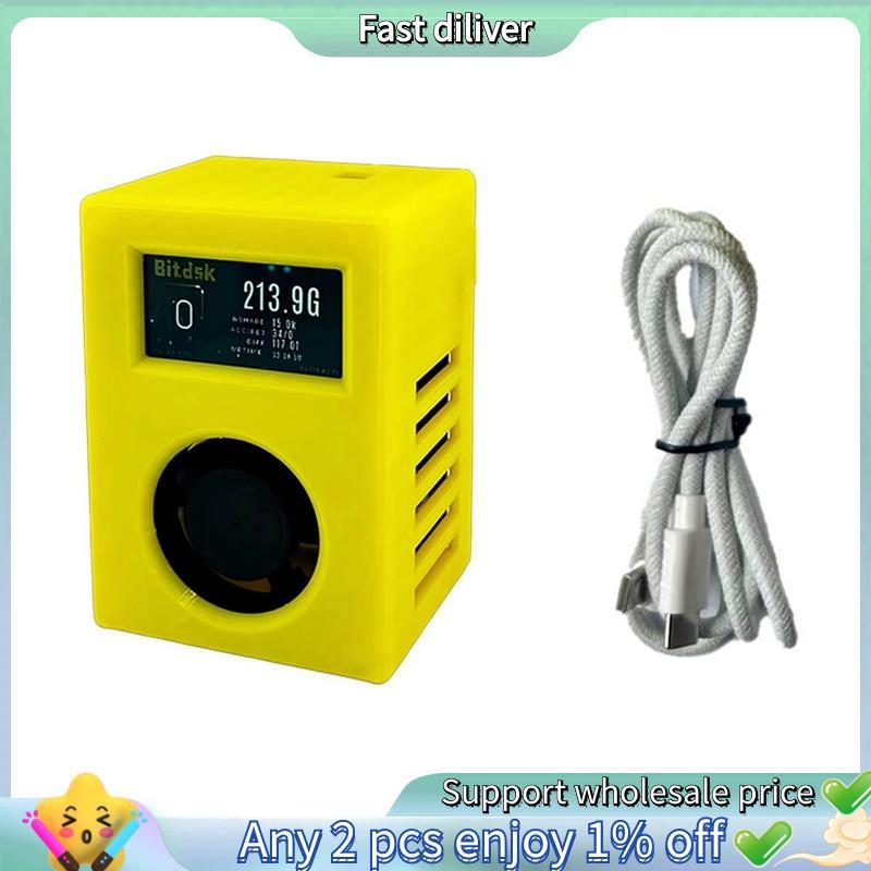 D12 BTC 200Gh/S BM1397 Mineração Solo ASIC Harshrate Com Display Inteligente Para Litecoin US Plug