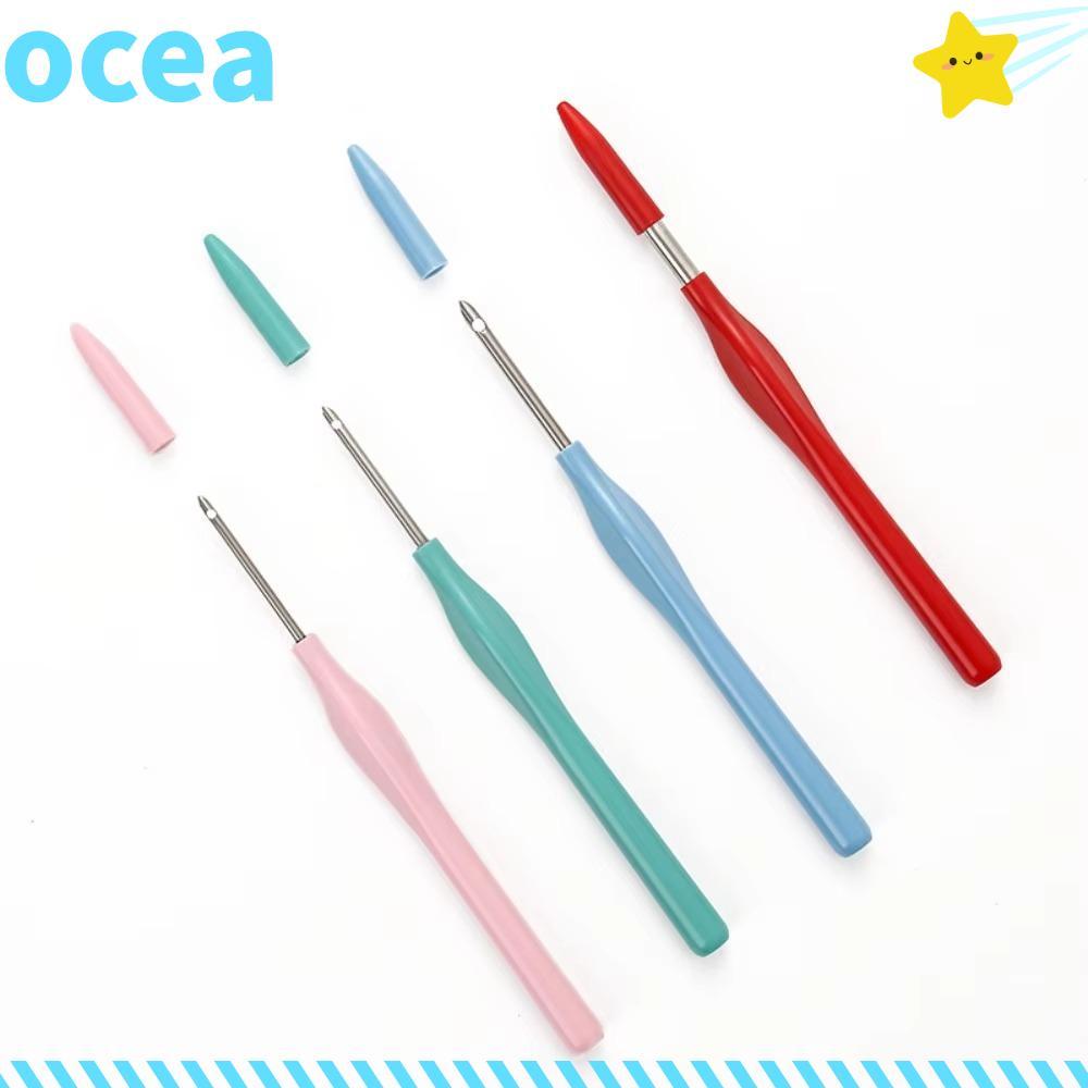OCEA 1/4Pcs Caneta Mágica Para Bordado , Ferramentas Cruzadas Ajustáveis Cutucar Kit De Agulha