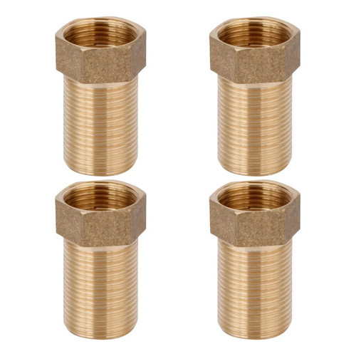 Kit 4 Extensor Aumento Prolongador Torneira Longo Rosca 1/2'