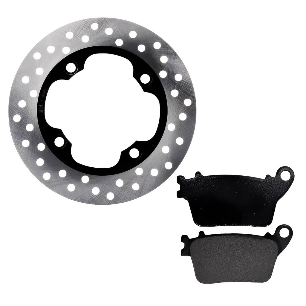 Kit Disco Freio Traseiro + Pastilha Cb600 Hornet 2008 A 2014