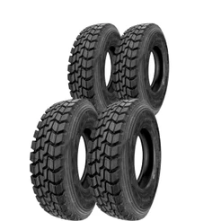 Kit 4 Pneus 215/75r17.5 Borrachudo 18 Lonas 135/133J FT68 Fortune