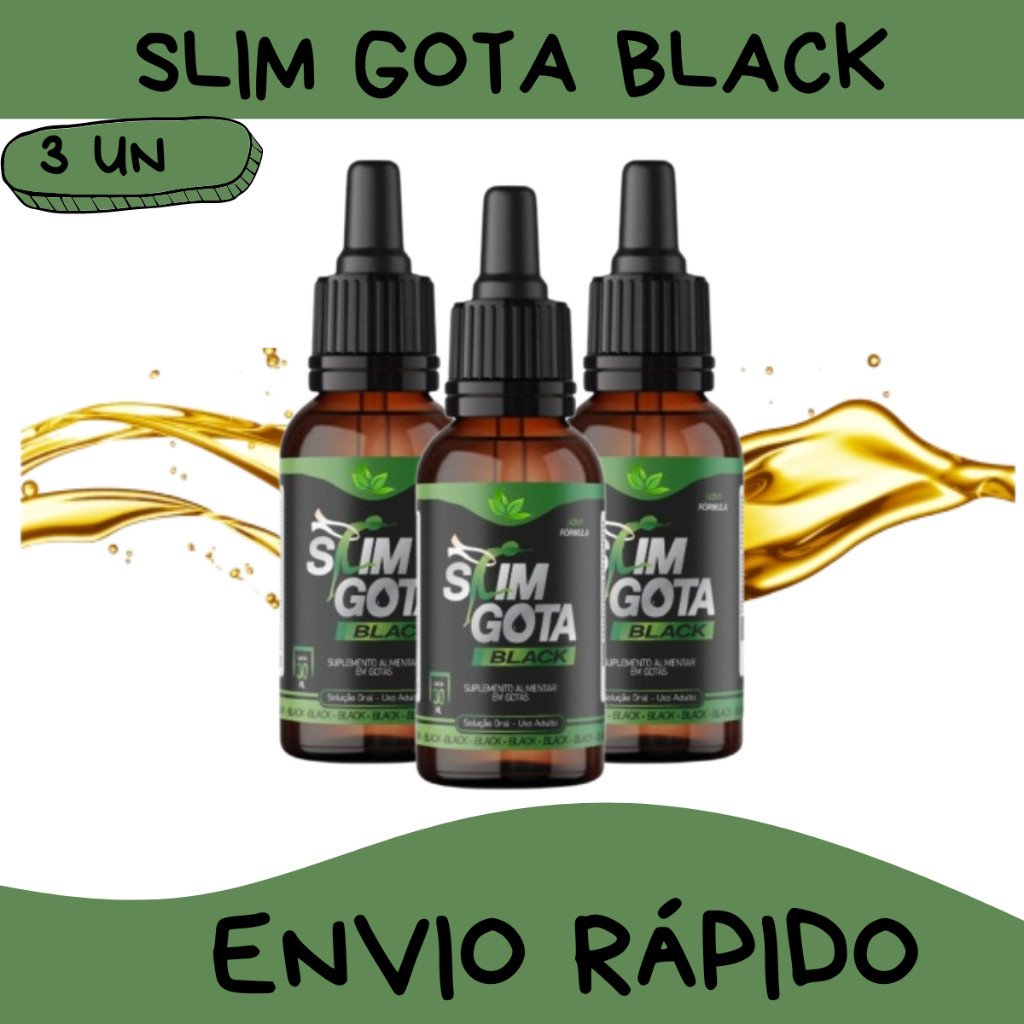 Slim Gota Black: Onde Comprar | BuscaProdutos