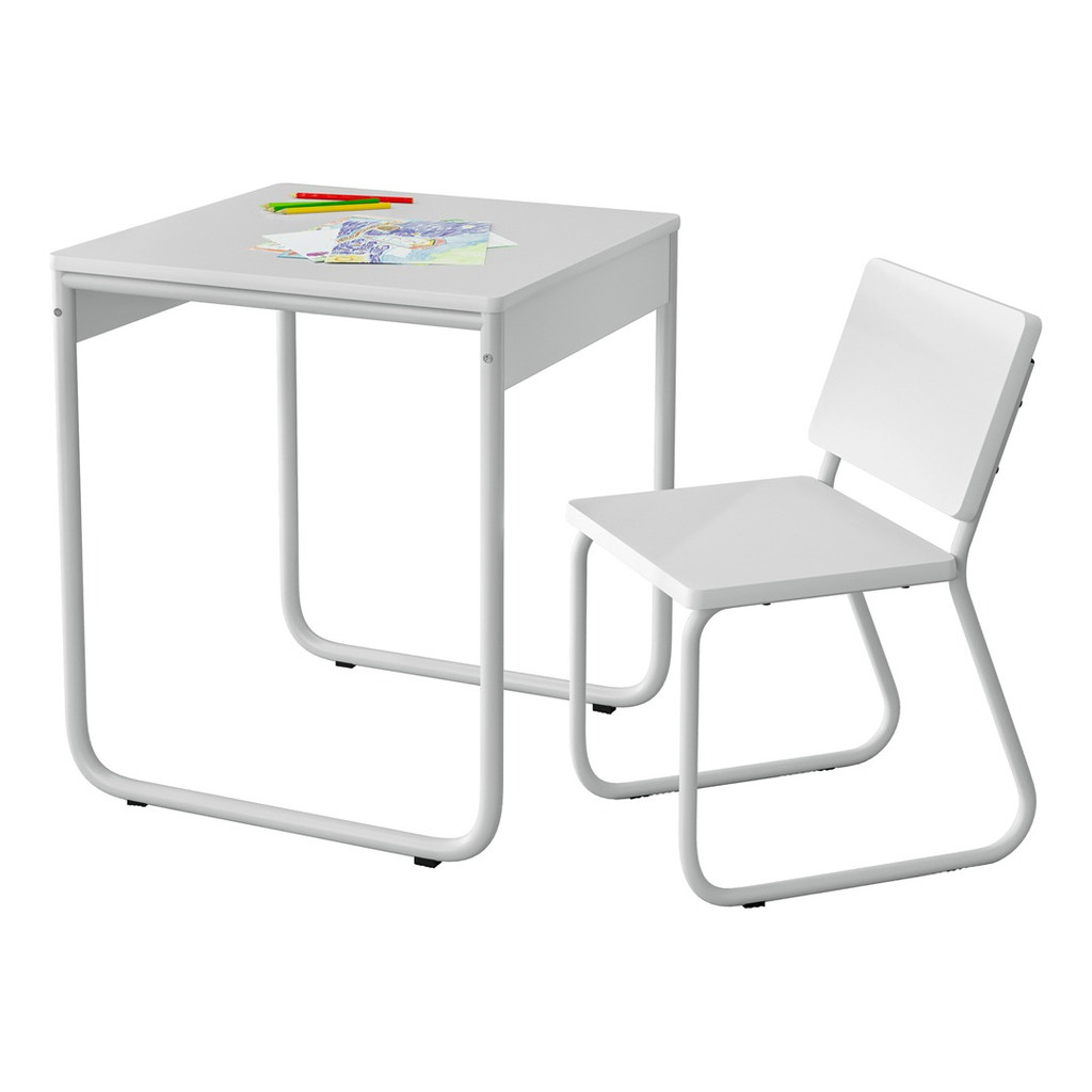 Conjunto Infantil Mônaco – Mesa + Cadeira para Crianças, Design Seguro e Funcional