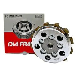 KIT EMBREAGEM COMPLETA DIAFRAG SUZUKI YES 125 / INTRUDER 125 ( TODOS OS ANOS )