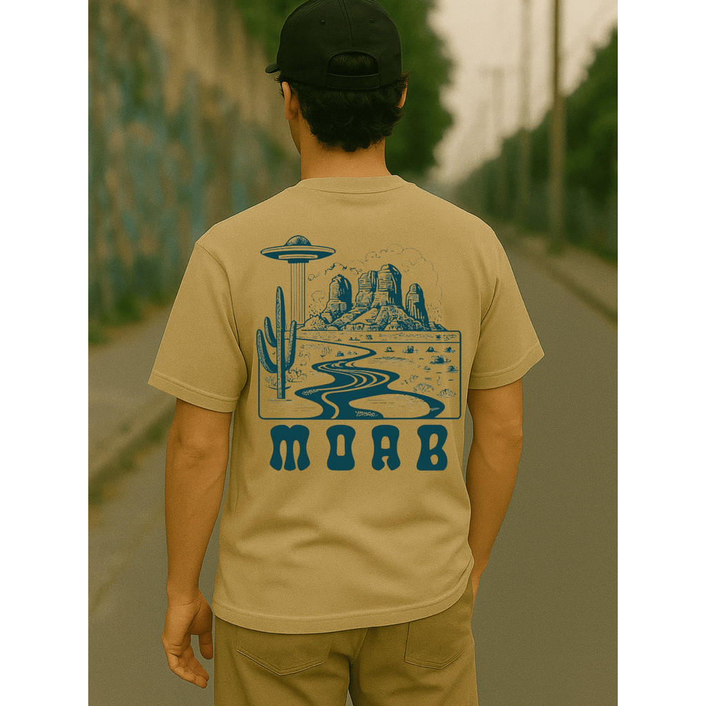 Camiseta Masculina Nave Deserto Premium Algodão Básica Estilo Urbano Casual Academia Fitness Streetwear Confortável
