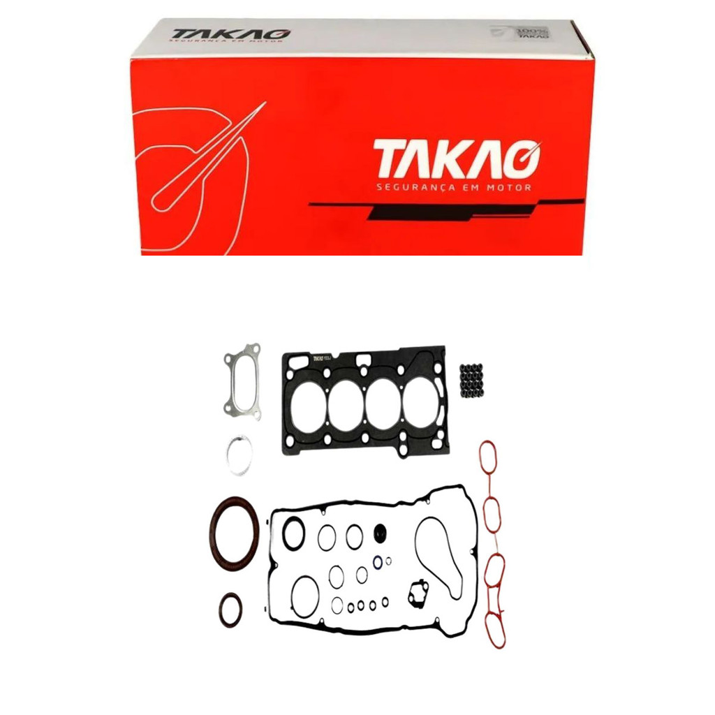 Junta Completa C/ Retentores (Jg) Etios 1.5 16V 2012 A 2015 / Etios 1.3 16V 2012 A 2019 / Yaris 1.3 16V 2012 A 2019